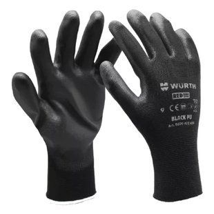 Wurth Black PU р.9 Рукавиці монтажні