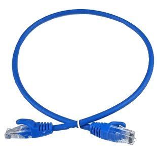 EServer UTP CAT5e Патч-корд блакитний 0.25м