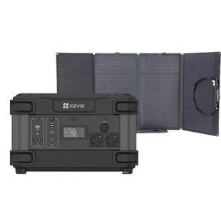 Ezviz CS-PS1300 (CN066)(FR) + EcoFlow 160W Система автономного живлення однофазна