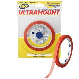 HPX UM0910 ULTRA MOUNT 9мм х 10м Стрічка двохстороння