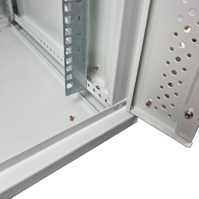 EServer 15U 600х600х773 скло, сіра Шафа