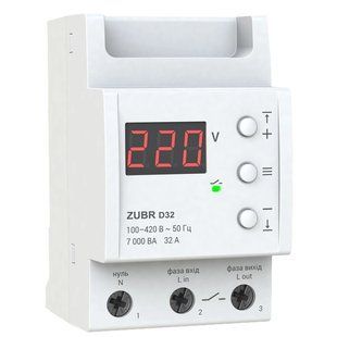 ZUBR&nbsp;D32 Реле напруги
