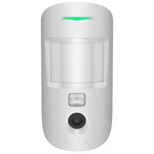 Беспроводной извещатель движения Ajax Superior MotionCam HD (PhOD) Jeweller white с камерой