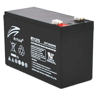 RITAR RT1275B 7.5А&bull;г 12В Свинцево-кислотна акумуляторна батарея