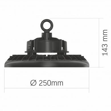 VIDEX 100W 5000K 220V LED світильник висотний ХайБей