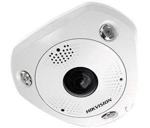 DS-2CD6365G0-IVS (1.27мм) 6Мп Fisheye IP камера серії DeepinView