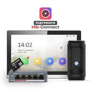 DS-KB8113-IME1(B) UKR+DS-KH6350-TE1+HS-TF Комплект