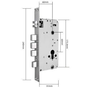 SEVEN LOCK 6068 Врізна частина з автозакриттям