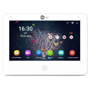 NeoLight ALPHA IPW Відеодомофон, Білий