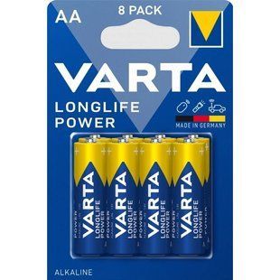 VARTA LONGLIFE POWER AA BLI 8 шт Батарейка