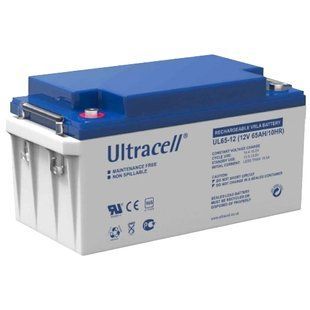 Ultracell UL65-12 65А&bull;г 12В Свинцево-кислотна акумуляторна батарея