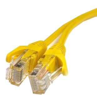 UTP CAT5e Патч-корд жовтий 0.5м