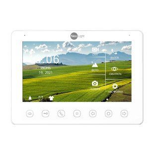 OMEGA+ HD Відеодомофон NeoLight, Білий
