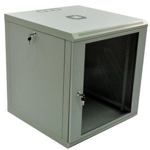 12U, 600х600х640 Шафа акрилове скло сірий
