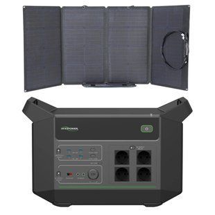 HYXiPower HYX-EA2000 + EcoFlow 110W Система автономного живлення однофазна