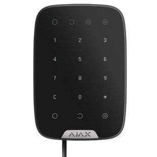 Дротова сенсорна клавіатура Ajax Superior Keypad black Fibra