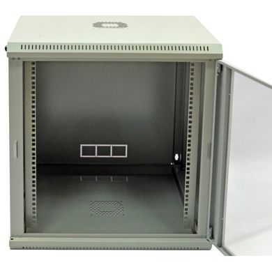 12U, 600х600х640 Шафа акрилове скло сірий