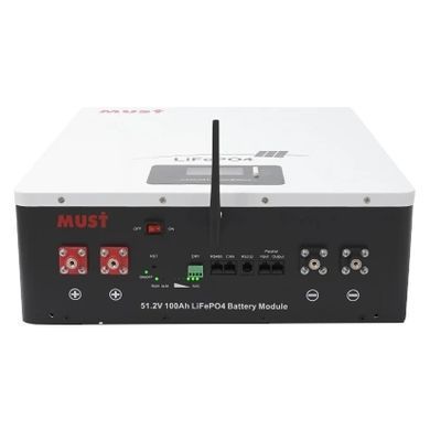 Must LP16-48100 51.2В 100А&bull;г Літієва акумуляторна батарея