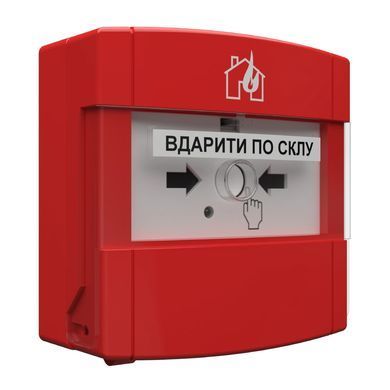 Tiras DETECTO MNL100 адресний ручний пожежний сповіщувач Тірас