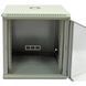 12U, 600х600х640 Шафа акрилове скло сірий