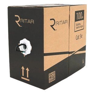 Ritar внутрішній КВП UTP CCA (4*2*0.5) 4p 24 AWG (100м) Кабель