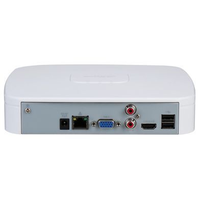 DHI-NVR2104-I2 4-канальний 1U 1HDD WizSense Відеореєстратор Dahua