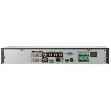DH-XVR5104HE-4KL-I3 4-канальний Penta-brid 5MP Mini 1U 1HDD WizSense