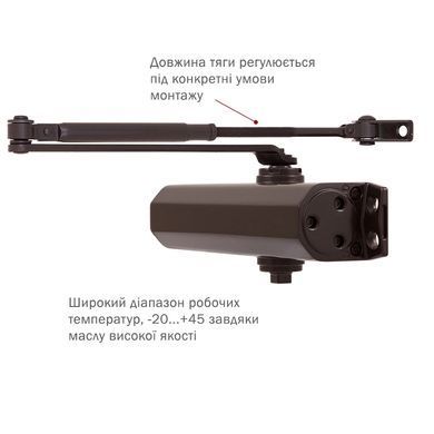 RYOBI 2000 D-2055V DARK_BRONZE Дотягувач, Коричневий