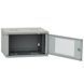 IPCOM 4U 600x600 двері перфорація (сіра) Шафа телекомунікаційна