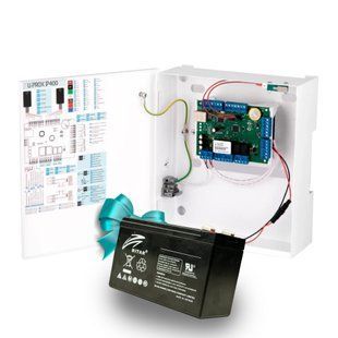 U-Prox IP400 + Ritar R-LFP12.8V6AH Комплект контролера доступу та LFP акумулятор